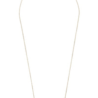 14k gold blooming branch necklace with delicate branch pendant and leaf accents