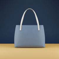 Dusty Blue Handbag | Blue Shoulder Handbag