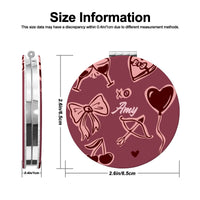 Custom Spa Gift Set | Romantic Cherry Ribbon & Bow Print Kit