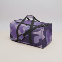 Camo Duffle Bag | Purple Large Travel & Gym Bag