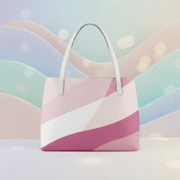 Pink And White Handbags | Pink Shoulder Handbag