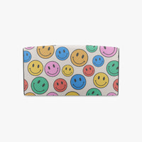 Smiley Face Funky Duffle Bag Cute Canvas