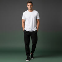Black Track Pants | Unisex All-Over Print Streetwear Joggers