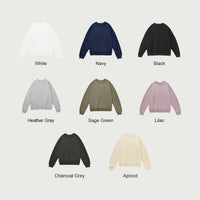 Heavyweight Oversized Crewneck Unisex Sweatshirt S-2XL
