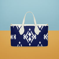 Navy Blue And White Handbags | Blue Mini Handbag