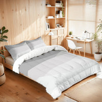 Abstract Geometric Grey and White Bedding Sets