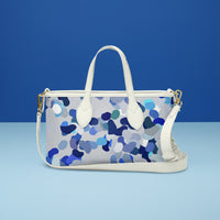 Blue Grey Handbag | Blue Mini Handbag