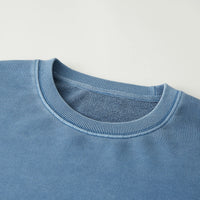 Heavyweight Oversized Side Slit Faded Unisex Sweatshirt S-XL