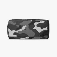 Men's and Women's Black Camo Gym Bag in Canvas