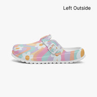 Daisy Floral Multi Coloured EVA Clogs Nurse Work Shoes
