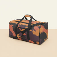 Camo Duffle Bag | Orange Large Mens Travel & Gym Bag