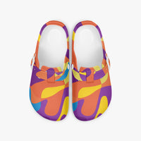 Women's Multi Colour Funky Print EVA Clogs