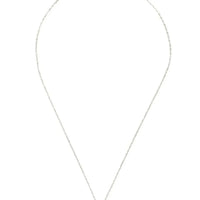 Silver chain teardrop necklace with Hamsa evil eye pendant and turquoise eye
