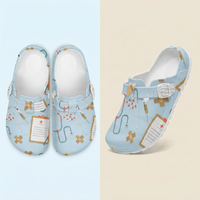 Women's Medical Icon Nursing Clogs Professional Work Shoes