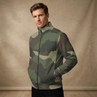 Camo Jacket Men | Classic Green Camo Unisex Track Jacket
