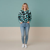 Leopard Sweater | Unisex Graphic Pullover Aesthetic Sweatshirt