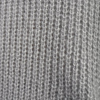 Cut Out Tie Bow Sleeve Detail Chunky Knitted Top
