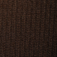 Cut Out Tie Bow Sleeve Detail Chunky Knitted Top