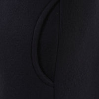 Open Front Folded Sleeve Long Coat Jacket
