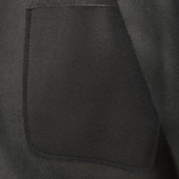 Open Front Folded Sleeve Jacket with Pockets