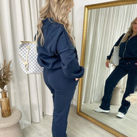 Zip Bomber Jacket and Trouser Co-ord Set