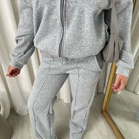 Zip Bomber Jacket and Trouser Co-ord Set