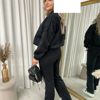 Zip Bomber Jacket and Trouser Co-ord Set