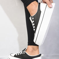 Platform Wedge Lace Up Trainers