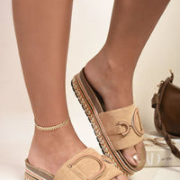 Decorated Platform Sandals