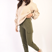 Cargo Pocket Trouser with Drawstring