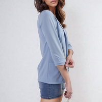 Open Front Cardigan with Front Pockets