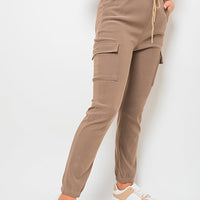Cargo Pocket Trouser with Drawstring