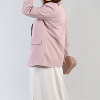 Open Front Oversized Casual Blazer