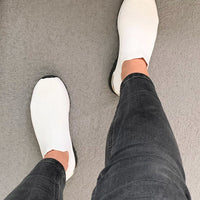 Slip On Sock Wedge Trainers