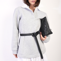 Collared Long Sleeve Mini Dress