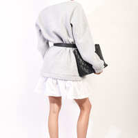 Collared Long Sleeve Mini Dress