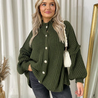 Oversized Chunky Knitted Top