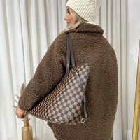 Button Down Collared Winter Coat Jacket