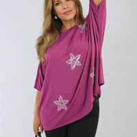 Floral Print Oversized Top