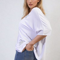 Floral Print Oversized Top