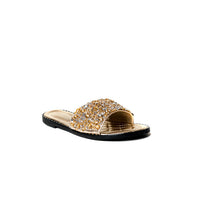 Embellished Slip On Sandals