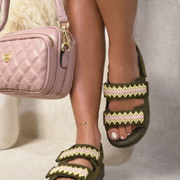Double Crochet Strap Crochet Chunky Sandals