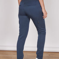 Charlotte Navy Formal Tailored Joggers-2