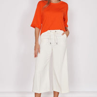 Gabi Red Classic Oversized T-Shirt-2