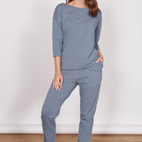 Georgia Blue Loungewear Soft Touch Long Sleeved Top-1