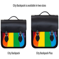 Handmade Leather City Backpack - Pride-5
