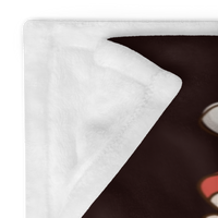 Black Fun Icon Halloween Blanket