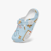 Women's Medical Icon Nursing Clogs Professional Work Shoes