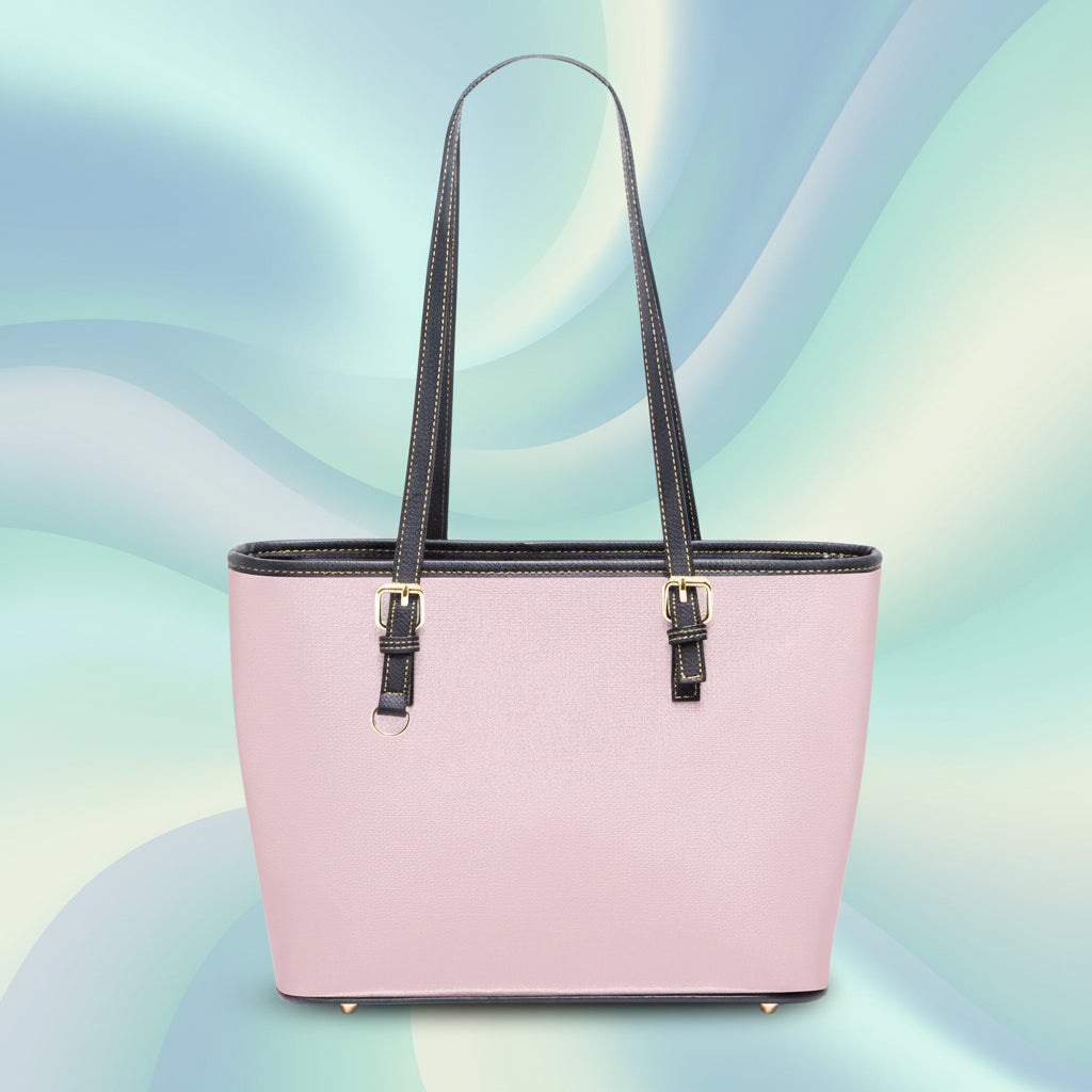 Pale Pink Handbag | Pink Leather Handbag