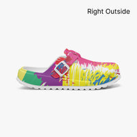 Women's Multi Coloured Brush Stroke EVA Clogs